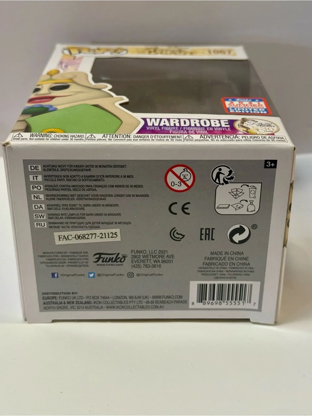 Disney Funko POP! Wardrobe Vinyl Figure - Lime Green and Cream 1067